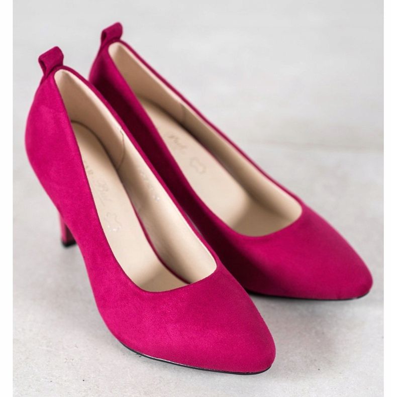 J. Star Bekväma pumpar röd 1