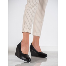 J. Star Bekväma svarta pumpar 2