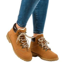 Kamelisolerade stövlar DS1702 brun 1