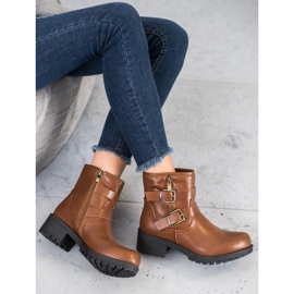 SHELOVET Klassiska arbetare brun 2