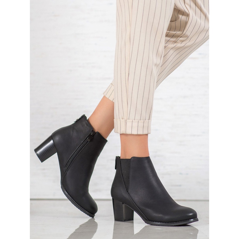 J. Star Trendiga stövlar svart 1