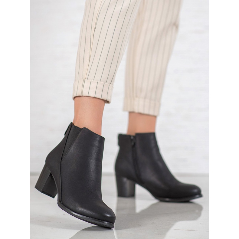 J. Star Trendiga stövlar svart 2