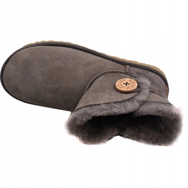 Ugg Mini Bailey Button Ii W 1016422-MOLE skor brun 2