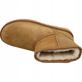 Skor Ugg Classic Mini Ugg Rubber Logo W 1108231-CHE brun 2