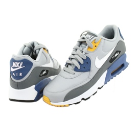 Nike Air Max 90 Ltr Gs Jr 833412-026 vit blå grå 4
