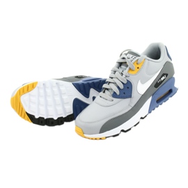 Nike Air Max 90 Ltr Gs Jr 833412-026 vit blå grå 5