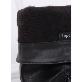 Svarta damstövlar 1084-PG Svart 2