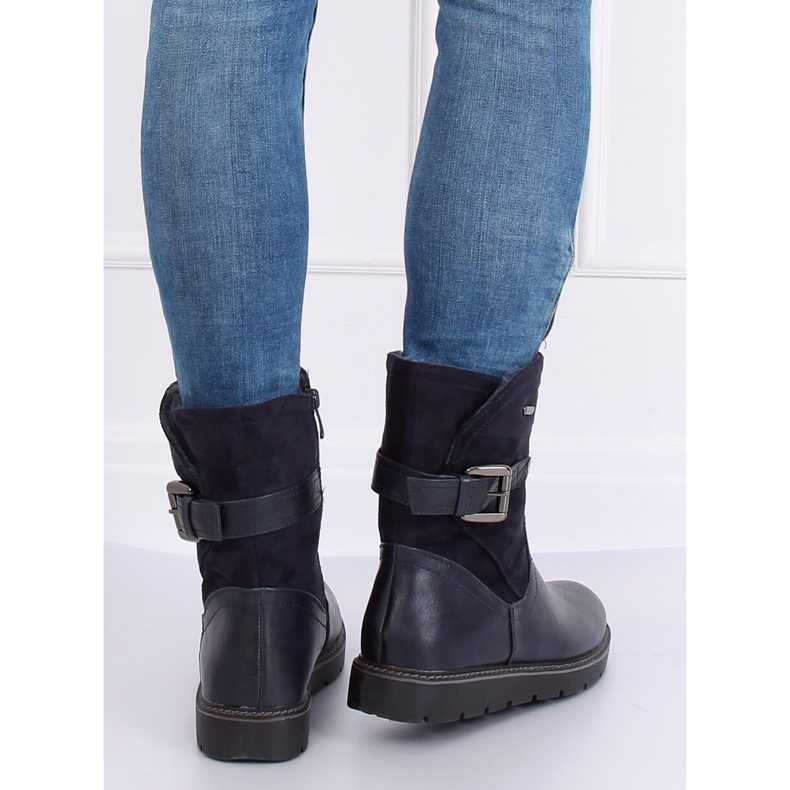 Svarta isolerade stövlar BM-9063 Svart 1