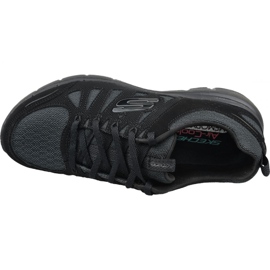 Skechers Flex Appeal 3.0 W 13061-BBK skor svart 2
