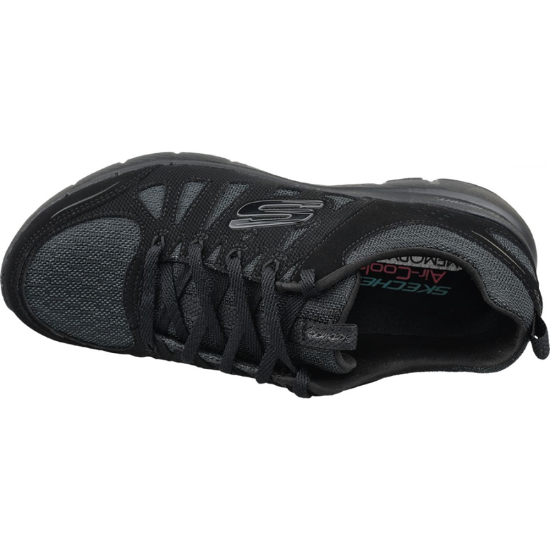 Skechers Flex Appeal 3.0 W 13061-BBK skor svart 2