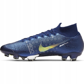 Nike Mercurial Superfly 7 Elite Mds Fg M BQ5469 401 fotbollsskor blå blå 2