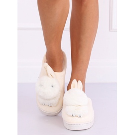 Dam tofflor kaniner beige MA01 Beige 2