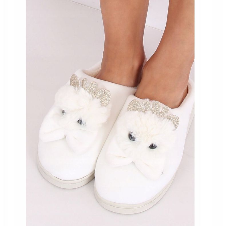 Beige tofflor för kvinnor DD112 Beige 2