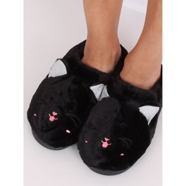 Svarta damas tofflor MA16 Svart 2