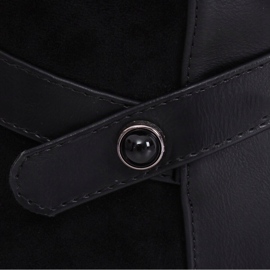 Svarta stövlar för kvinnor svart G-7603 Svart 2