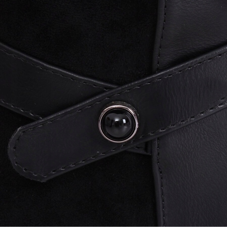 Svarta stövlar för kvinnor svart G-7603 Svart 2