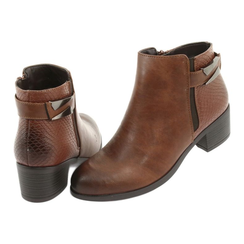 M.Daszyński Jodhpur stövlar med spänne Daszyński 1919 brons brun 5