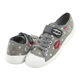 Befado barnskor 251Q095 röd grå 4