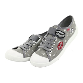 Befado barnskor 251Q095 röd grå 3