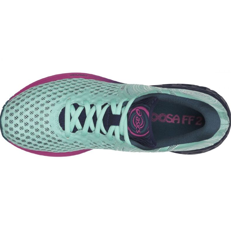 Asics Gel-Noosa Ff 2 W T869N-8849 löparskor blå mångfärgad 2