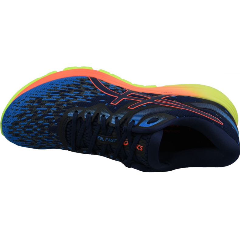 Asics DynaFlyte 4 M 1011A549-400 löparskor blå mångfärgad 2