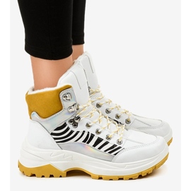 Isolerade vita damskor F-19208-2 1