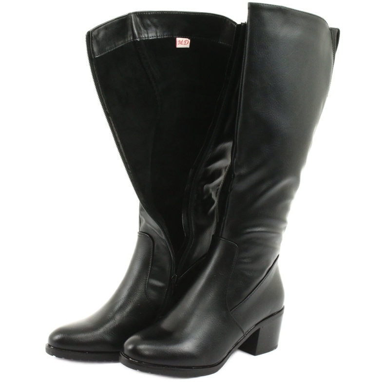 M.Daszyński Stövlar isolerade höga klackar Daszyński 153 svart 5