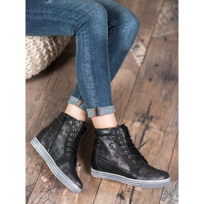 Sergio Leone Svarta sneakers 1