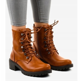 Bruna isolerade militära stövlar K-9922 1