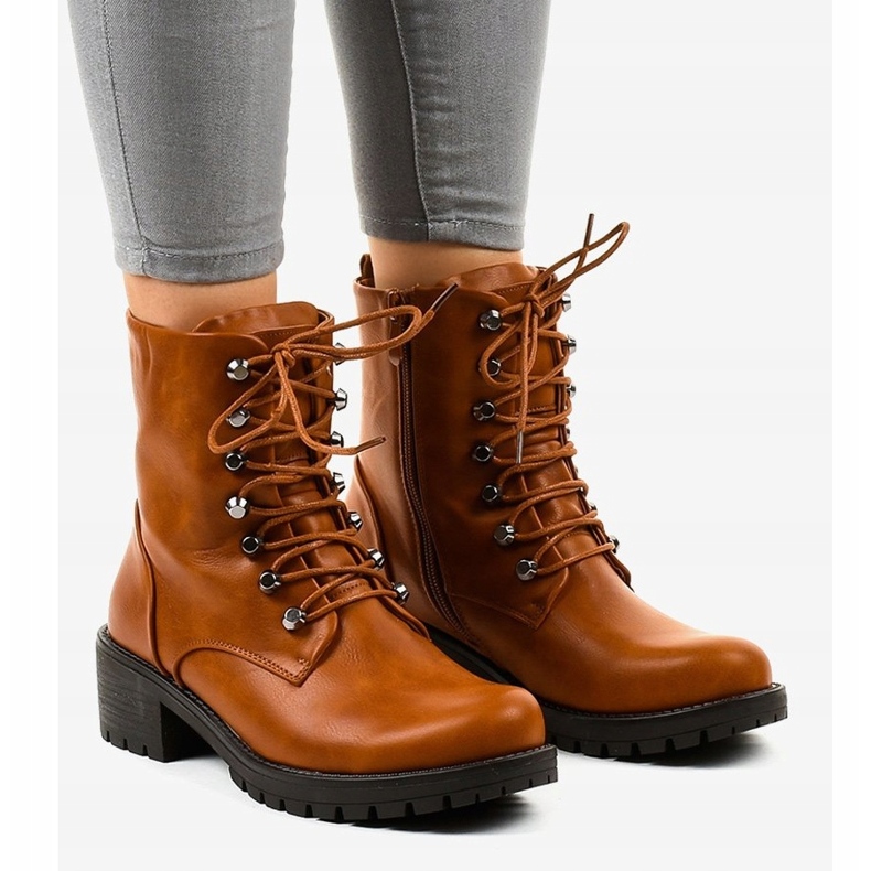 Bruna isolerade militära stövlar K-9922 1