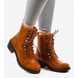 Bruna isolerade militära stövlar K-9922 2