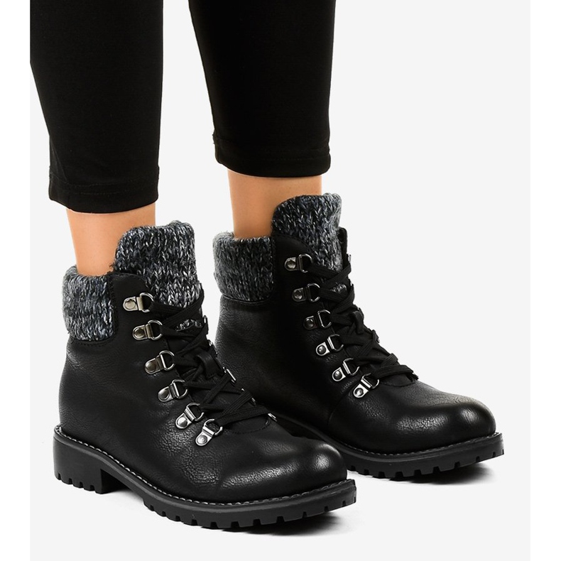 Svarta vandringsskor utan isolering Z186 1