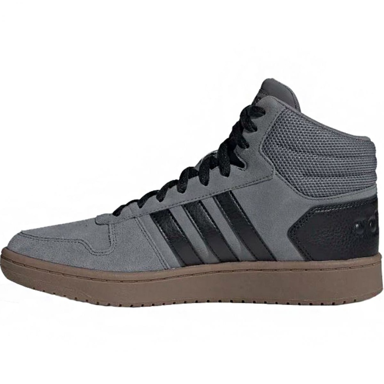 Adidas Hoops 2.0 Mid M EE7367 skor grå 2