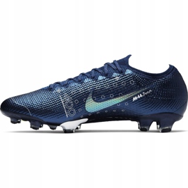 Nike Mercurial Vapor 13 Elite Mds Fg M CJ1295 401 fotbollsskor marinblå blå 2