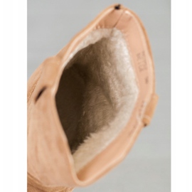 Seastar Beige platta stövlar 2