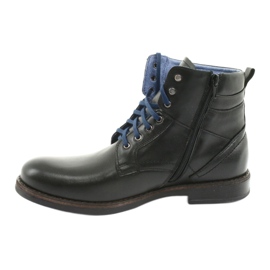 Nikopol Herrläderstövlar isolerade med en dragkedja 700 svart 2