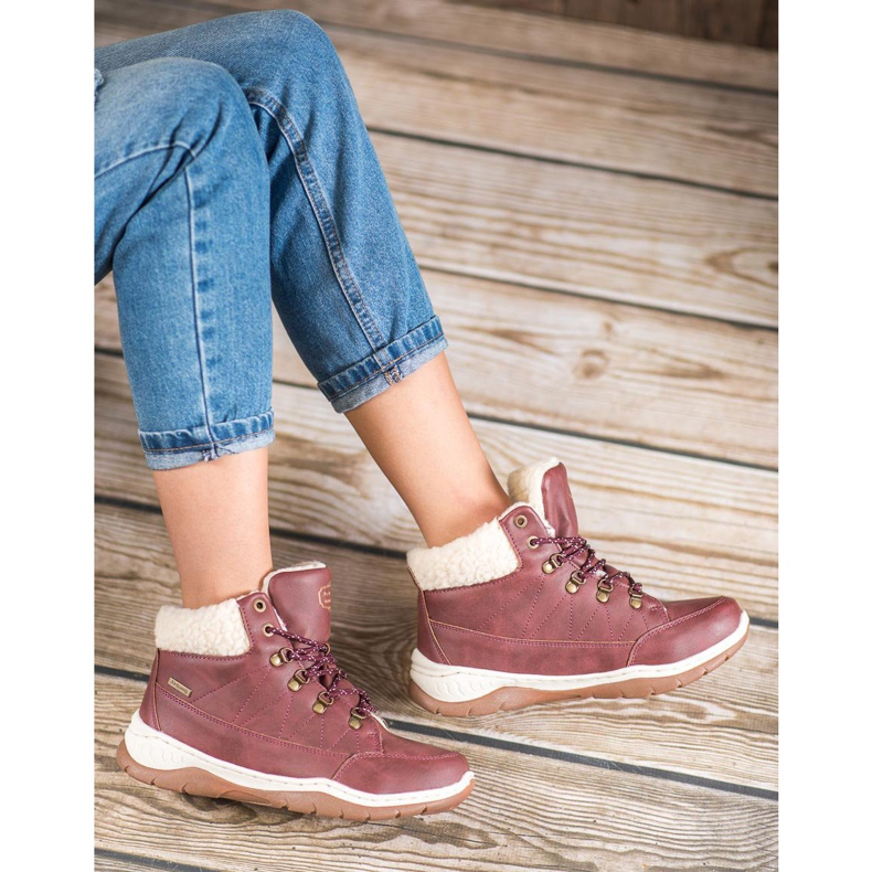 Arrigo Bello Varma vinterstövlar röd 2