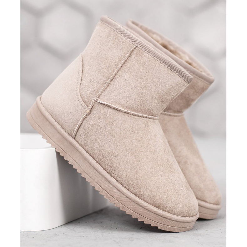 SDS Beige Mukluki brun 1