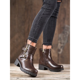 SHELOVET Klassiska arbetare brun 2