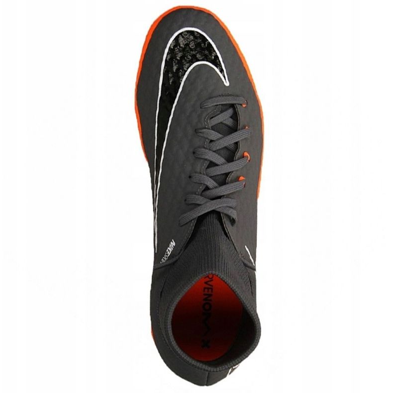 Nike Hypervenom PhantomX 3 Academy Df Ic M AH7274-081 fotbollsskor grå grå 2
