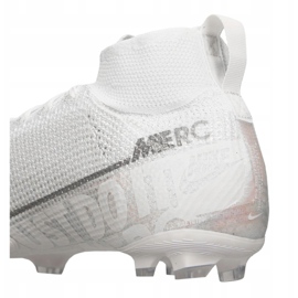 Nike Superfly 7 Elite Fg Jr AT8034-100 fotbollsskor vit vit 1