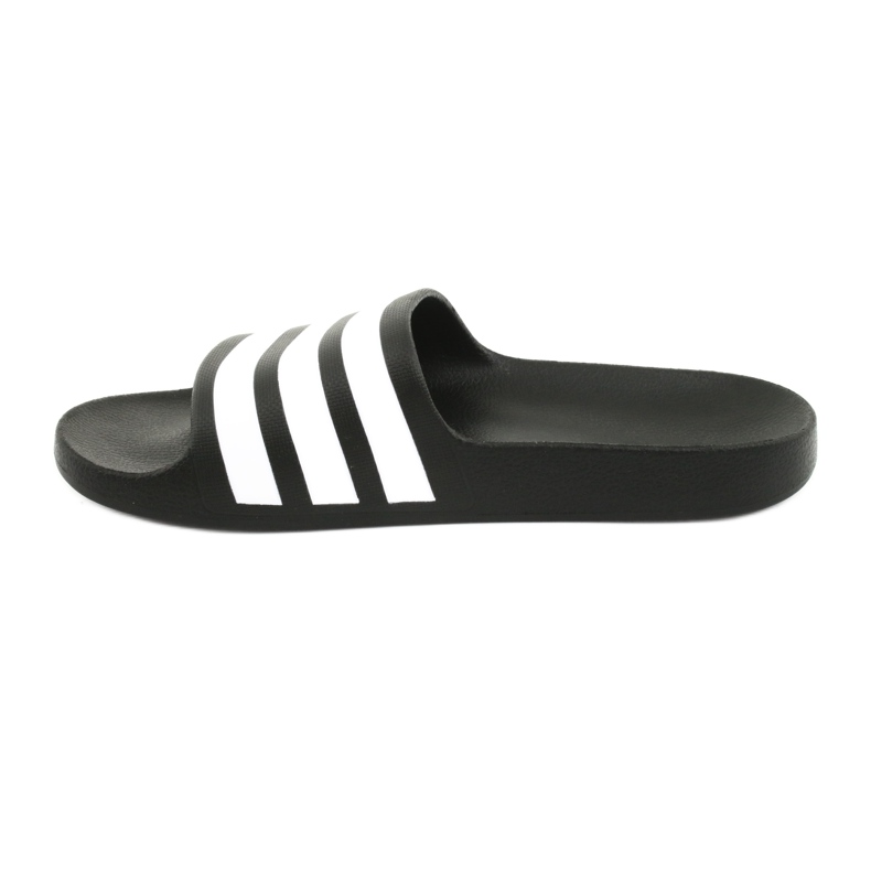 Adidas Adilette Aqua K Jr F35556 tofflor vit svart 2