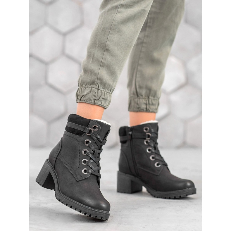 Goodin Varma högklackade stövlar svart 2