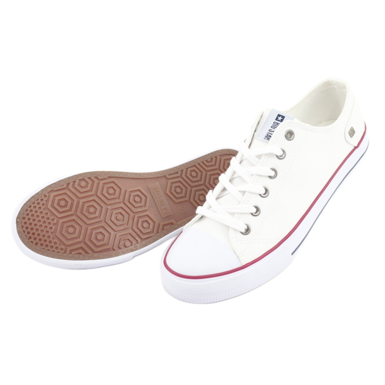 Big Star Classic Tie Sneakers vit DD174271 6