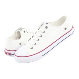 Big Star Classic Tie Sneakers vit DD174271 7