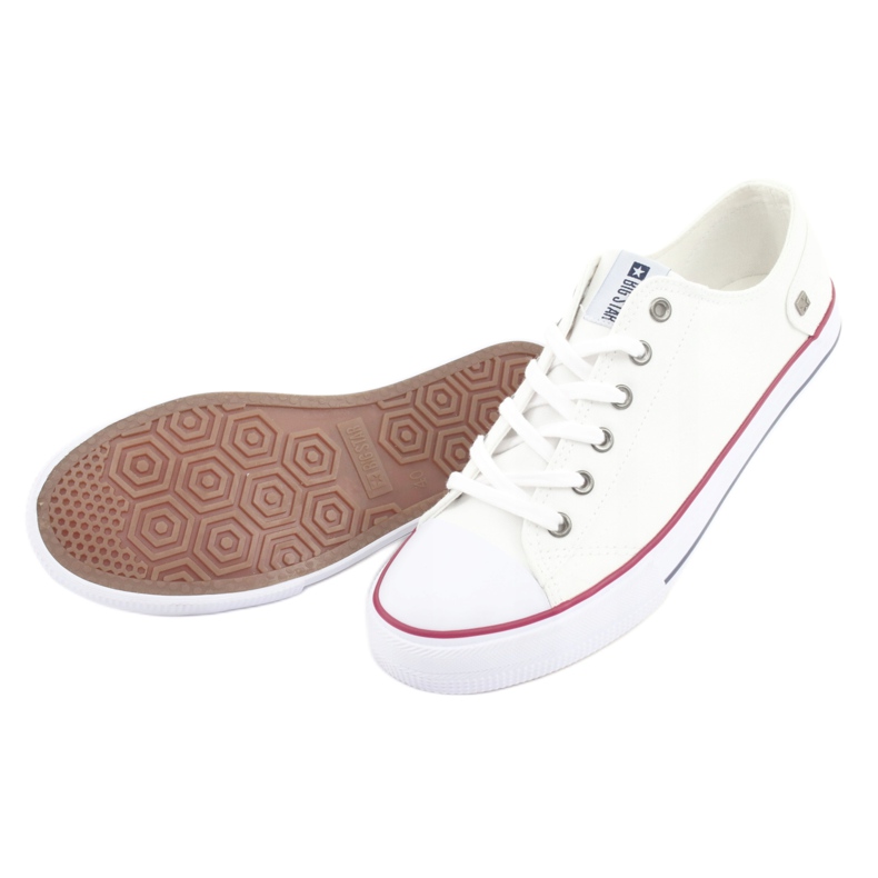 Big Star Classic Sneakers Biaded White DD274336 vit 5