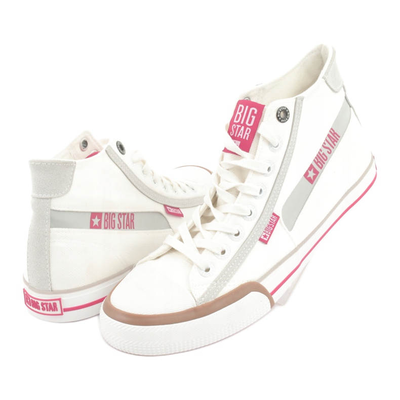 Big Star 174080 vita sneakers för män 4