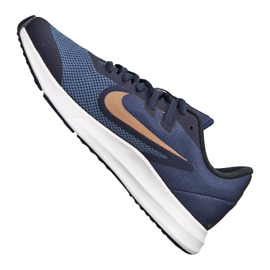 Nike Downshifter 9 (GS) Jr AR4135-403 skor marinblå 1