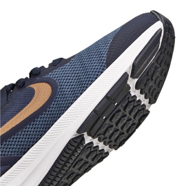 Nike Downshifter 9 (GS) Jr AR4135-403 skor marinblå 4