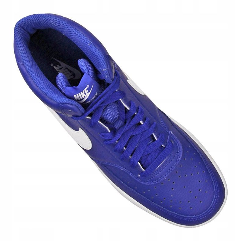 Nike Court Vision Mid M CD5466-400 sko blå 2